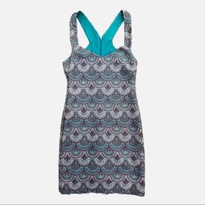 Zara Trafaluc Scallop Brocade Mini Sheath Dress - Size Small